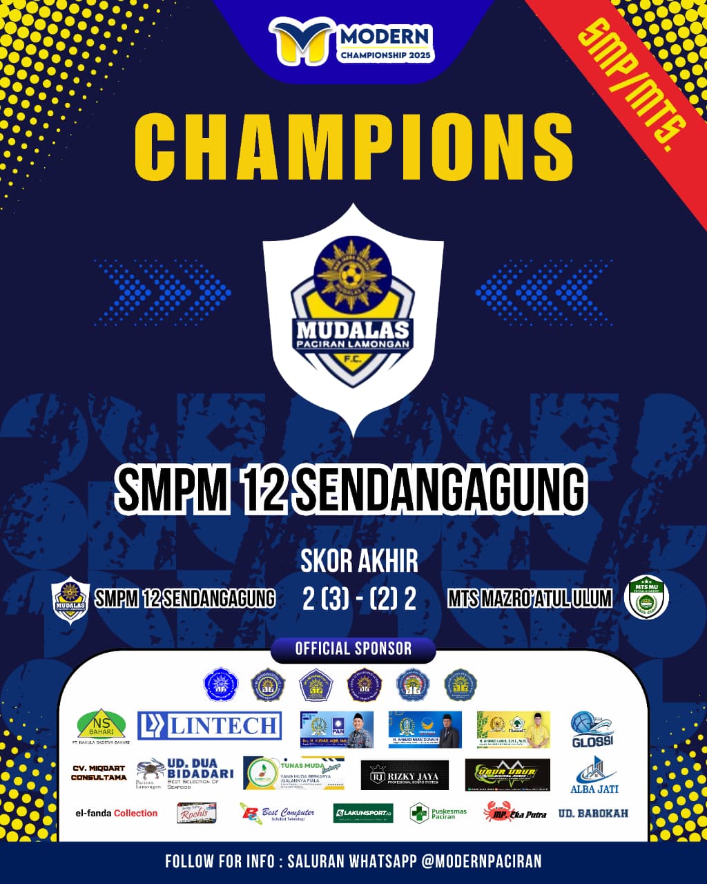 Juara Modern Championship 2025 2