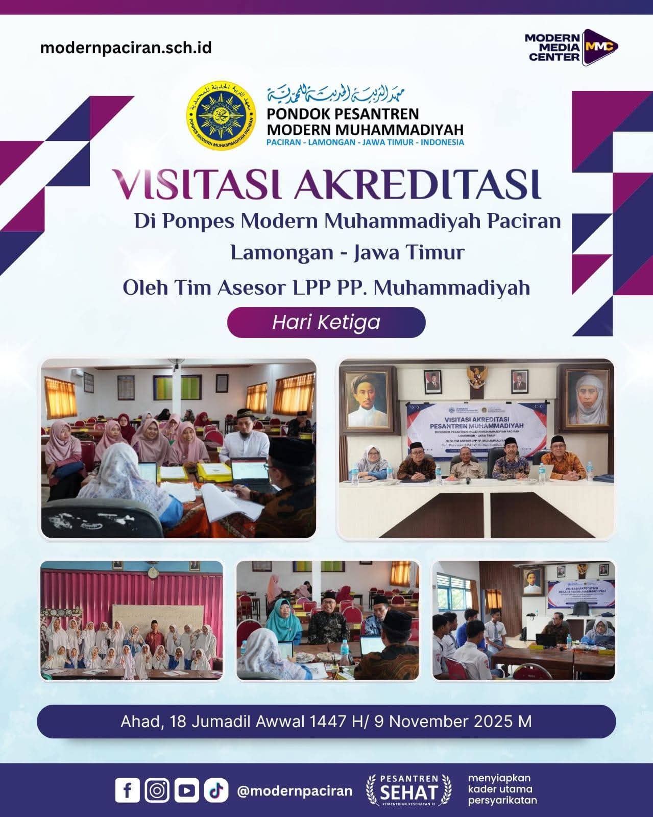 Visitasi Akreditasi PP Modern Paciran 2025 3