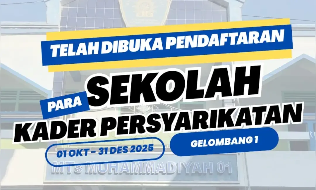 SPMB MadtsaMutu Paciran Dibuka: Ada Beasiswa SPP Gratis 3 Bulan "Siapa Cepat Dia Dapat"